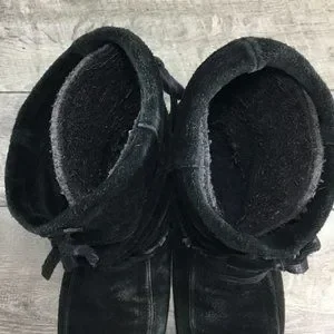 Steger Mukluks | Shoes | Steger Mukluks Black Leather 